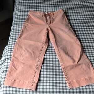 Madewell Peach Ankle Jeans